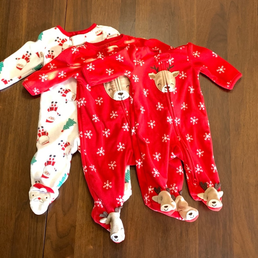 Set of 3 Christmas sleep-n-plays